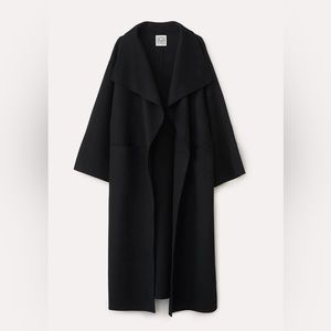 Toteme Annency cashmere wool coat size XS black $1280